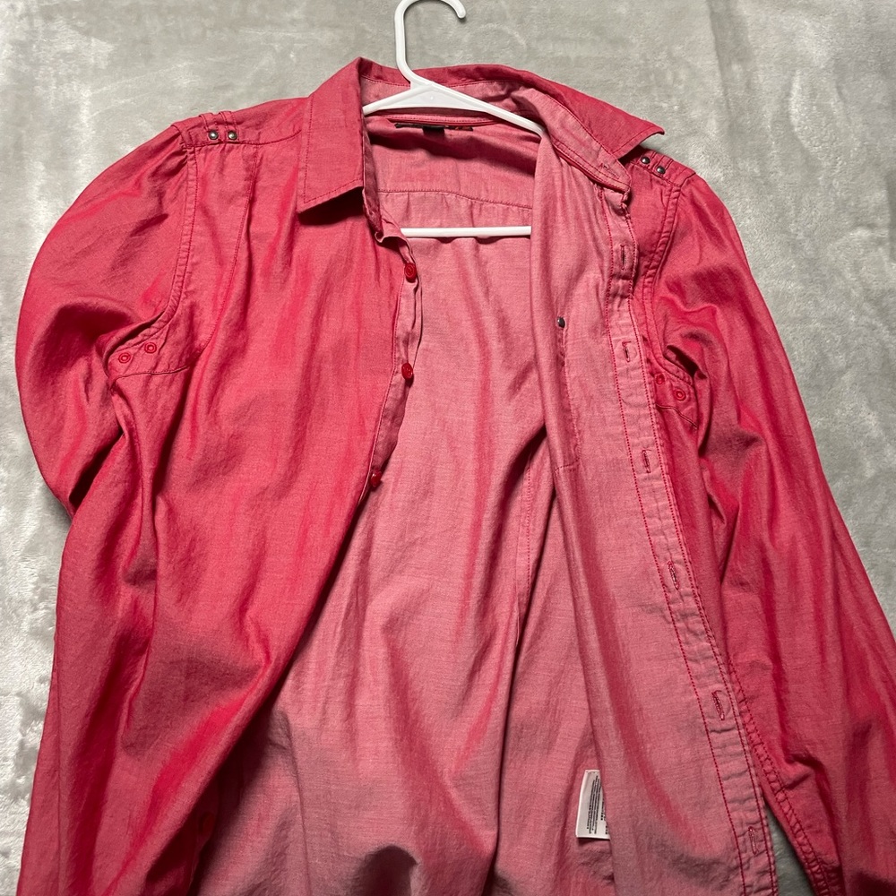 G by Guess red Shirt